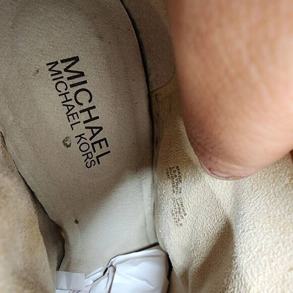 Michael Kors Size 10 Women's Leather Ankle Booties Lesly 5" Heel - Picture 11 of 11